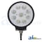 A & I Products Work Lamp, LED, Flood, Round 0" x0" x0" A-WL462 - alternate 2